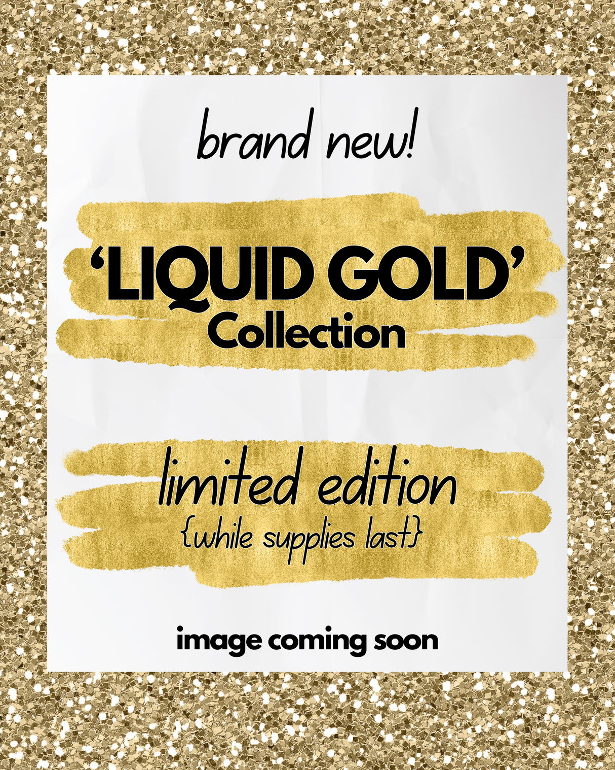 Liquid Gold Glitter Collection, 3-Pack Insulin Vial Protector Case (Fits most 10mL Brands)