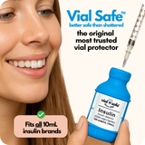 "I NEED EM' ALL", 20-Pack Insulin Vial Protector Case (Fits most 10mL Brands)