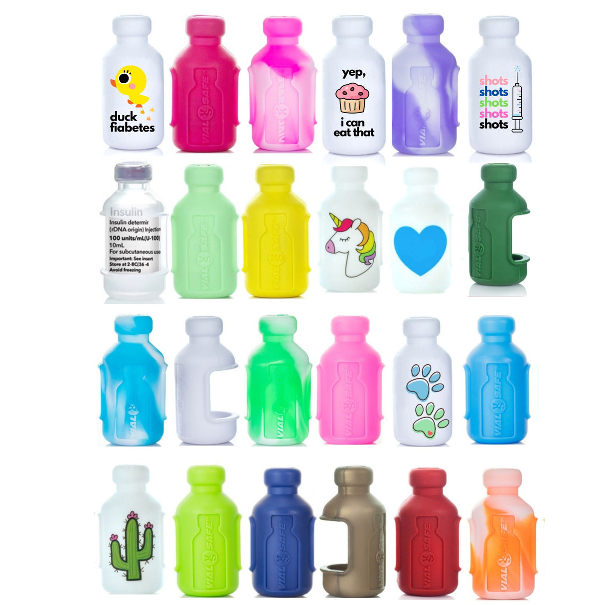 Vial Protector, Vial Safe, Diabetes Case, Vial Case, Bottle Protector, Diabetes Accessories, Diabetes Accessory, Insulin Pump, Bottle Sleeve, Insulin Case, Insulin Vial, Cat Insulin, Diabetes Cover, Diabetes Travel, Diabetic Supplies, Diabetes Supplies, Insulin Bottle Protector, Mix, Match