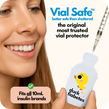 DIA-BADASS, 3-Pack Insulin Vial Protector Case (Fits most 10mL Brands)