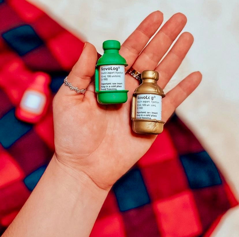 Vial Protector, Vial Safe, Diabetes Case, Vial Case, Bottle Protector, Diabetes Accessories, Diabetes Accessory, Insulin Pump, Bottle Sleeve, Insulin Case, Insulin Vial, Cat Insulin, Diabetes Cover, Diabetes Travel, Diabetic Supplies, Diabetes Supplies, Insulin Bottle Protector, Gold, Dark Green