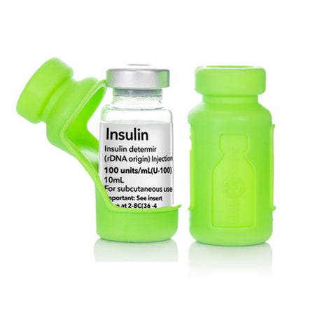 Vial Protector, Vial Safe, Diabetes Case, Vial Case, Bottle Protector, Diabetes Accessories, Diabetes Accessory, Insulin Pump, Bottle Sleeve, Insulin Case, Insulin Vial, Cat Insulin, Diabetes Cover, Diabetes Travel, Diabetic Supplies, Diabetes Supplies, Insulin Bottle Protector, Light Green, ProZinc