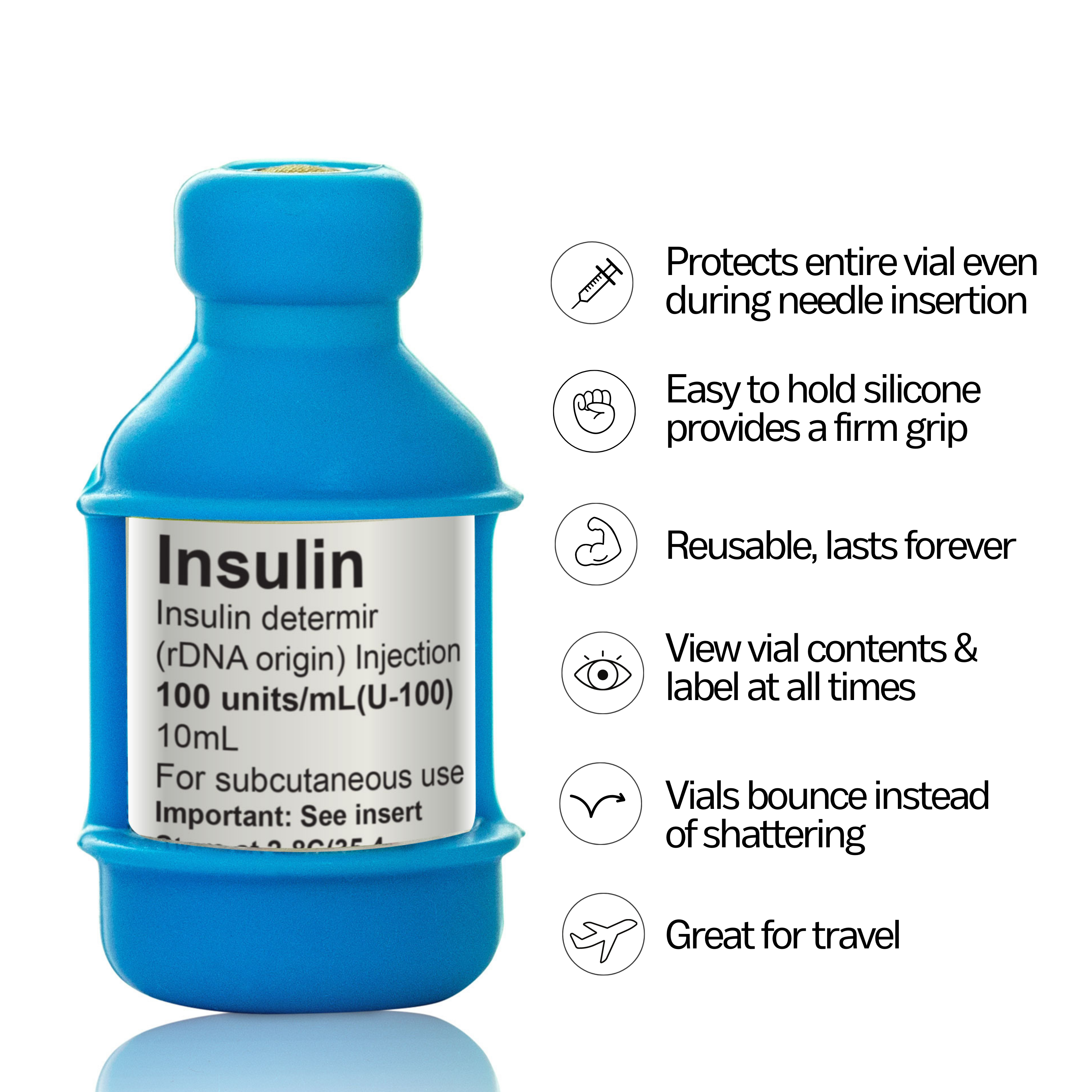 Vial Protector, Vial Safe, Diabetes Case, Vial Case, Bottle Protector, Diabetes Accessories, Diabetes Accessory, Insulin Pump, Bottle Sleeve, Insulin Case, Insulin Vial, Cat Insulin, Diabetes Cover, Diabetes Travel, Diabetic Supplies, Diabetes Supplies, Insulin Bottle Protector, Reasons to Love Vial Safe, Infographic