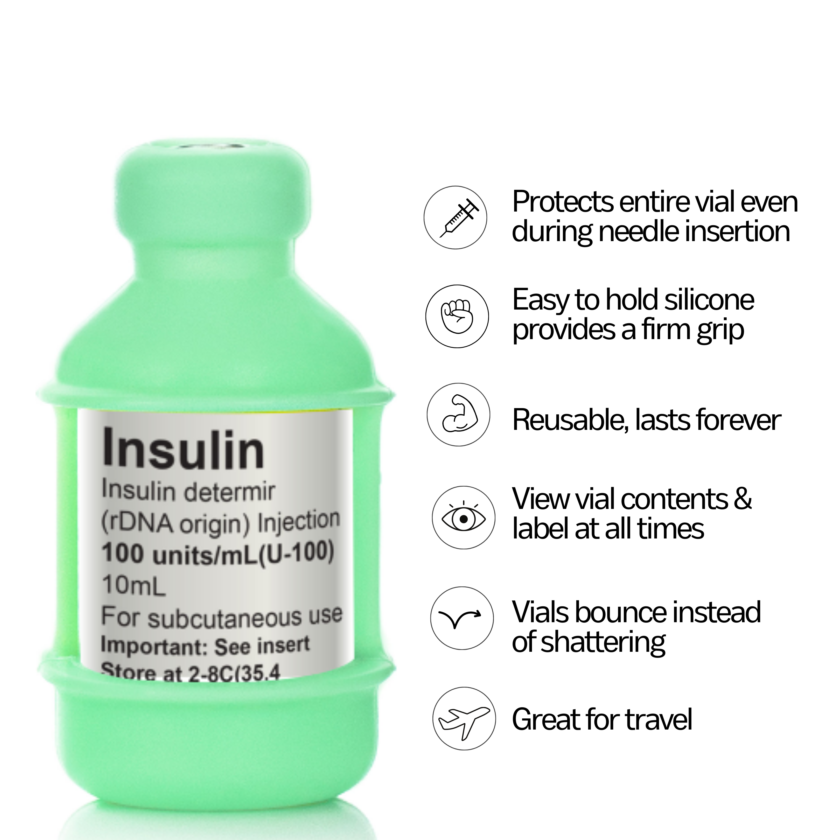Vial Protector, Vial Safe, Diabetes Case, Vial Case, Bottle Protector, Diabetes Accessories, Diabetes Accessory, Insulin Pump, Bottle Sleeve, Insulin Case, Insulin Vial, Cat Insulin, Diabetes Cover, Diabetes Travel, Diabetic Supplies, Diabetes Supplies, Insulin Bottle Protector, Reasons to Love Vial Safe, Infographic