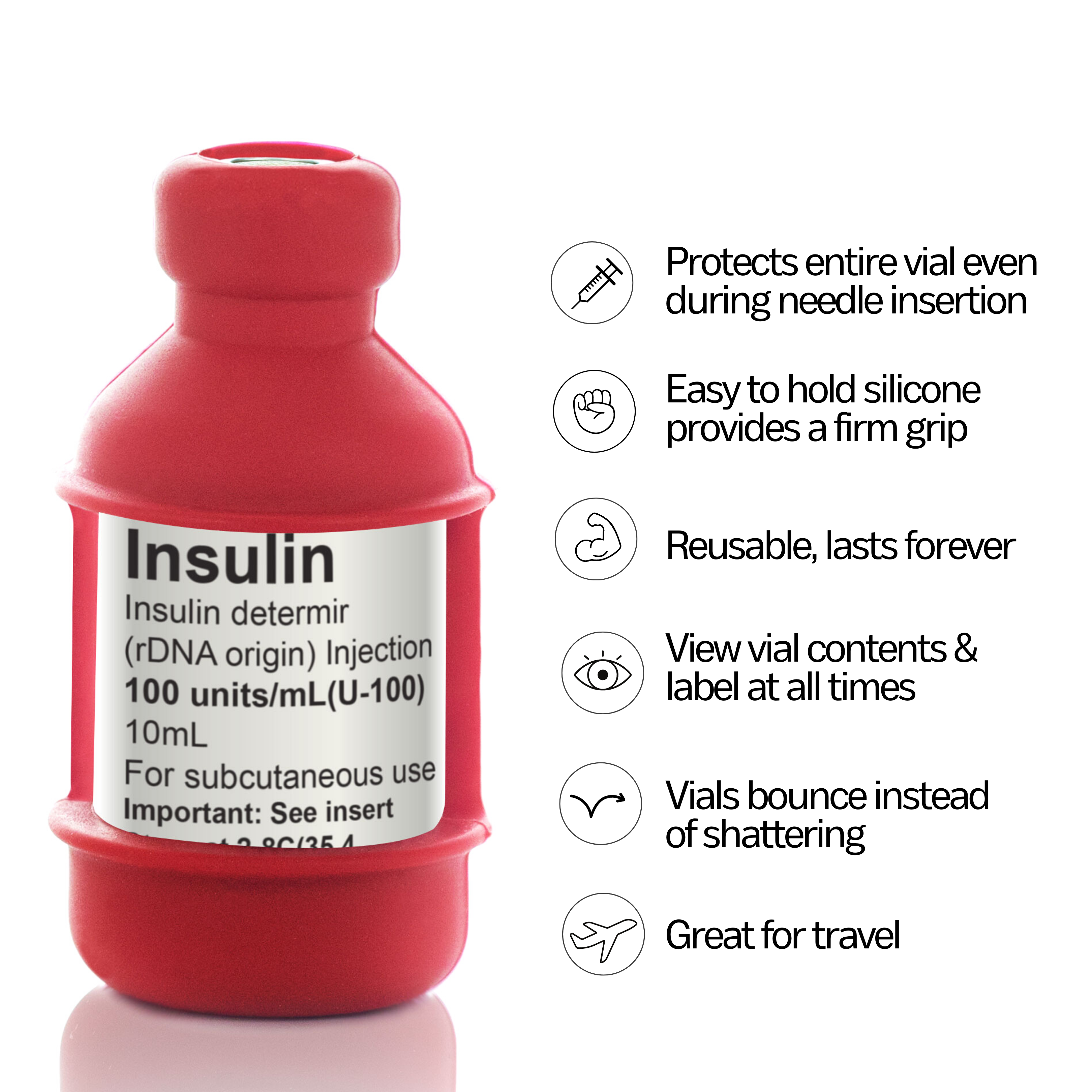 Vial Protector, Vial Safe, Diabetes Case, Vial Case, Bottle Protector, Diabetes Accessories, Diabetes Accessory, Insulin Pump, Bottle Sleeve, Insulin Case, Insulin Vial, Cat Insulin, Diabetes Cover, Diabetes Travel, Diabetic Supplies, Diabetes Supplies, Insulin Bottle Protector, Reasons to Love Vial Safe, Infographic